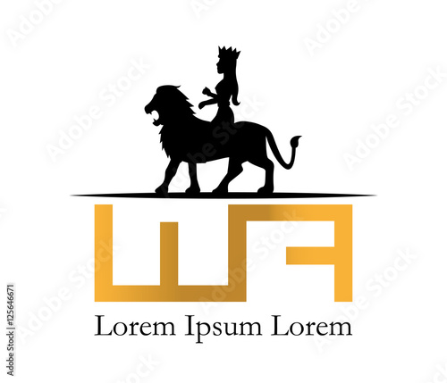 Lion and Queen Logo