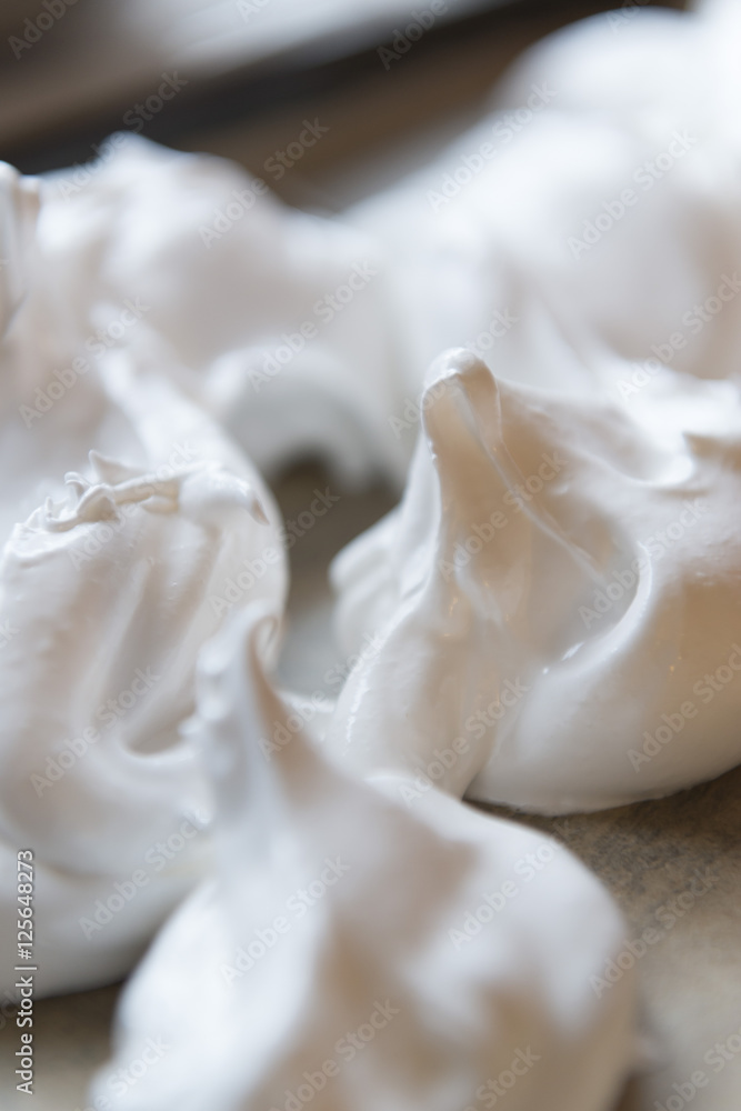 Meringue mixture Meringue mixture
