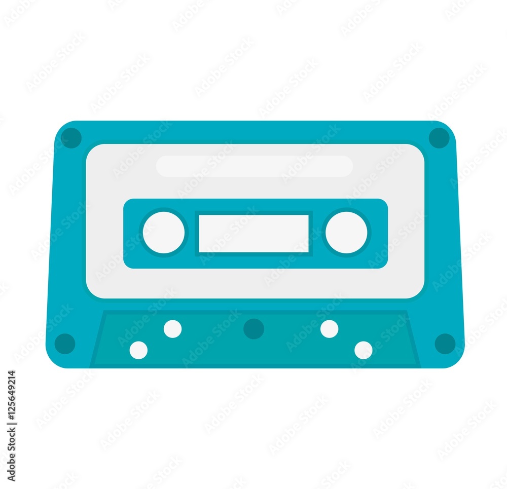 Cassette vector illustration
