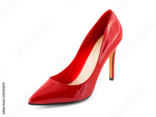 Red shoe