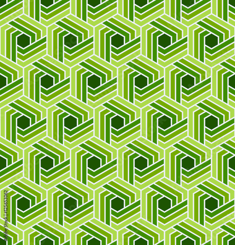 Vector seamless pattern. Modern geometric texture.
