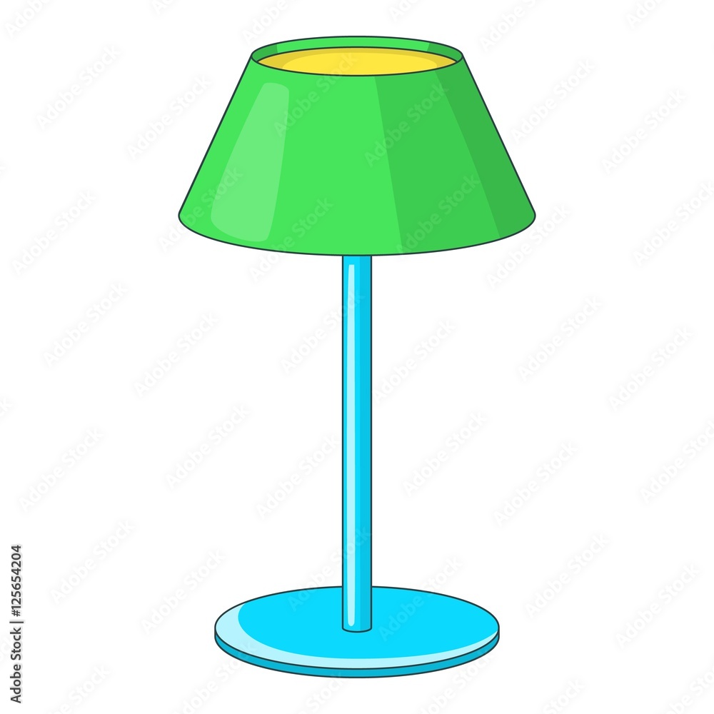 Floor lamp icon icon. Cartoon illustration of lamp vector icon for web design Floor lamp icon icon. Cartoon illustration of lamp vector icon for web design