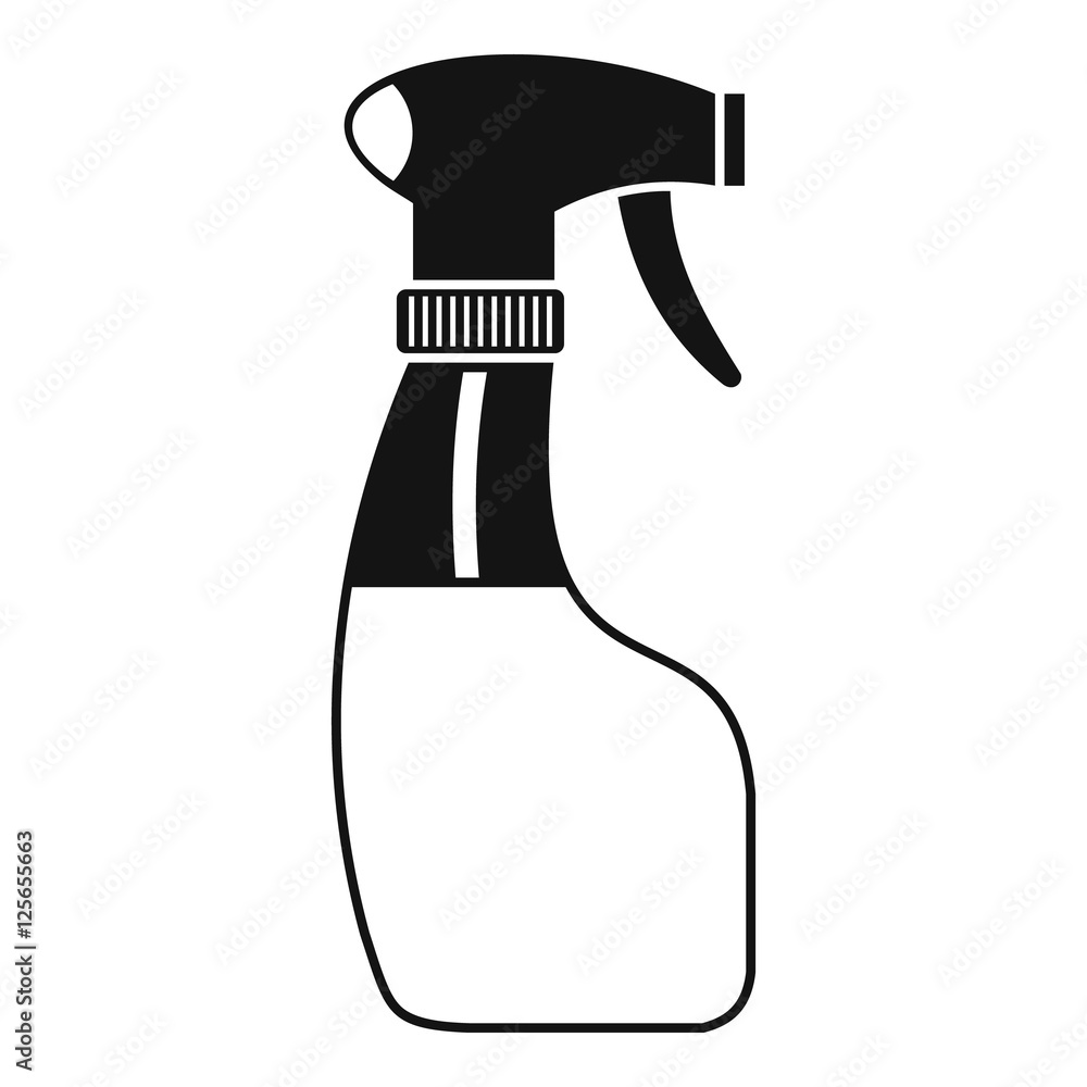 Spray icon. Simple illustration of spray vector icon for web Spray icon. Simple illustration of spray vector icon for web
