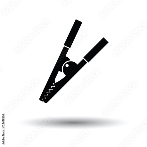 Crocodile clip icon