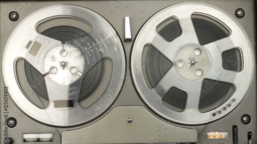 Reel to reel player and recorder. 1920 x 1080p HD video