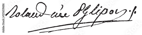 Marie Jeanne Philipon Roland, wife of the Minister, vintage engr