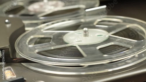 Reel to reel player and recorder. 1920 x 1080p HD video