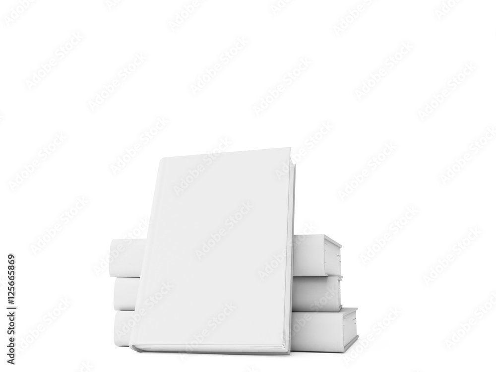 Blank book. 3D rendering Blank book. 3D rendering