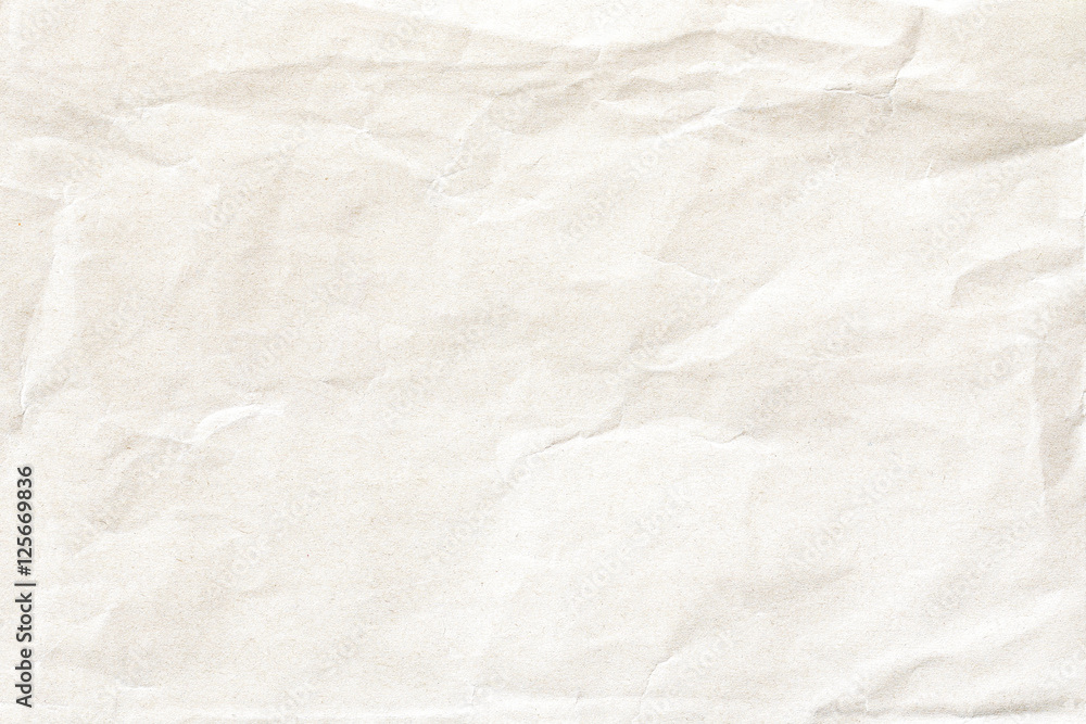 Obraz premium crumpled brown paper texture