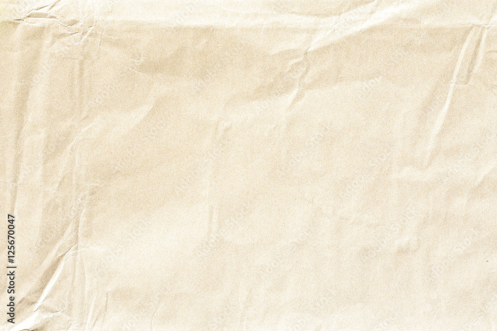 Fototapeta premium crumpled brown paper texture