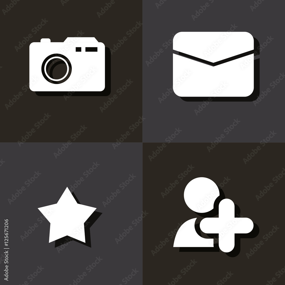 Social media networking icon vector illustration graphic design Social media networking icon vector illustration graphic design