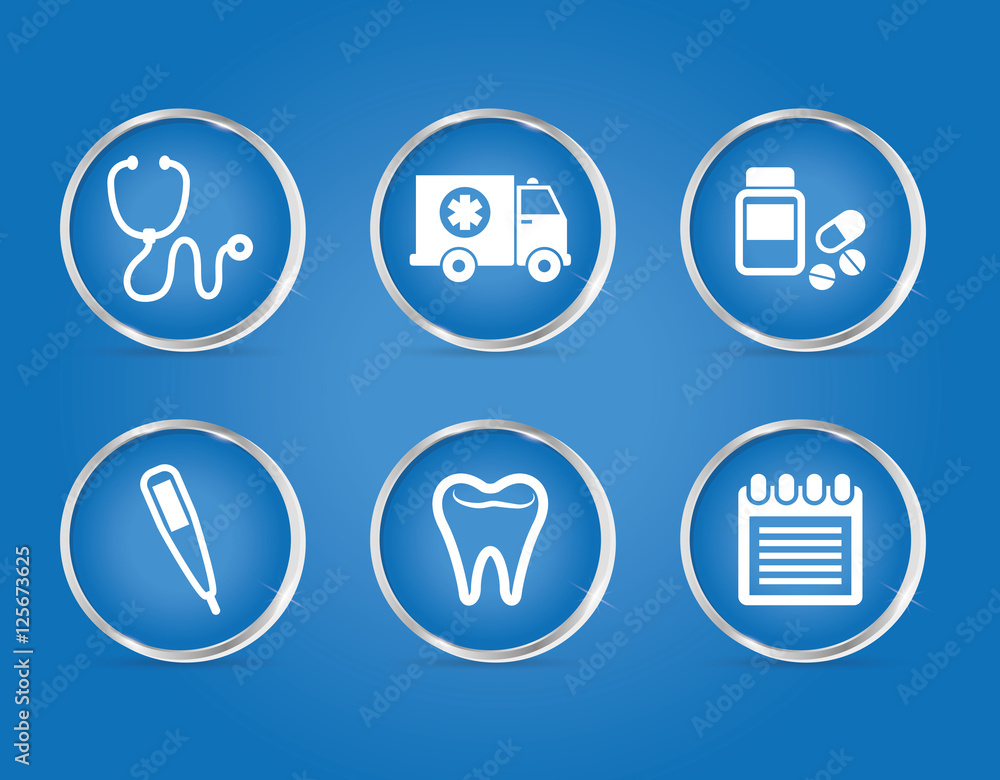 Medical healthcare service icon vector illustration graphic design Medical healthcare service icon vector illustration graphic design