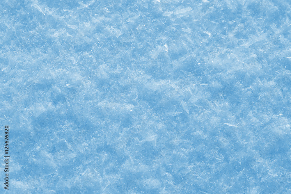 Detail of snowdrift. Snow texture