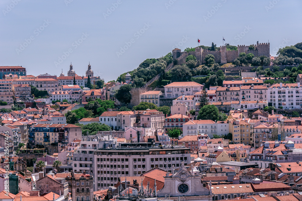 Beautiful historical city lisbon, portugal