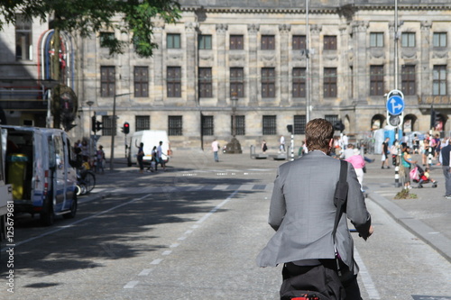 Biking in Amsterdam © Sono Creative