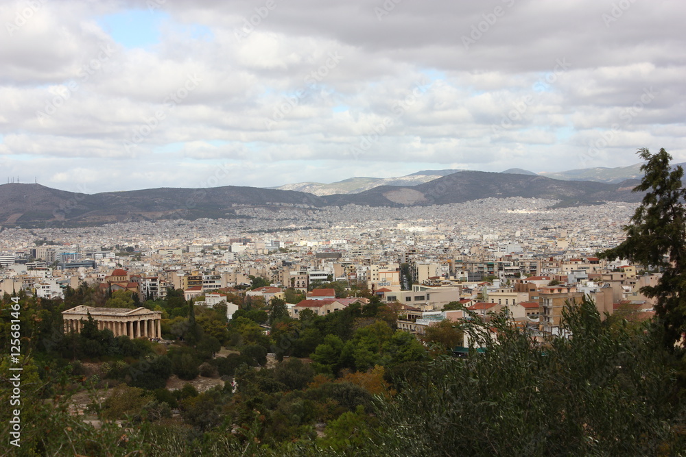 Athener Stadtgebiet