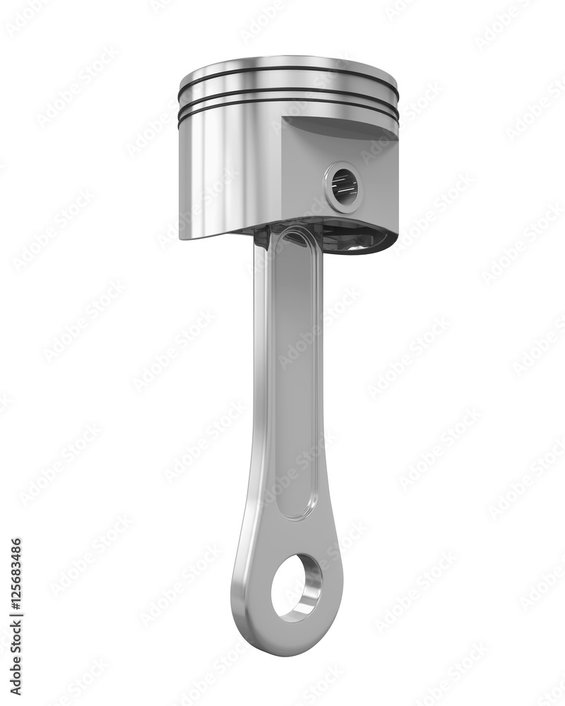 Engine Piston Isolated Engine Piston Isolated