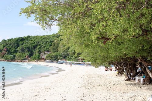 Fototapeta Naklejka Na Ścianę i Meble -  Beautiful tropical white sand beach