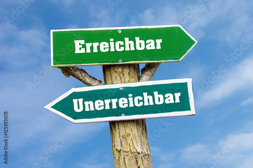 Schild 127 - Erreichbar © Thomas Reimer