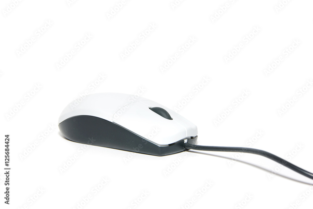 computer mouse on white background computer mouse on white background