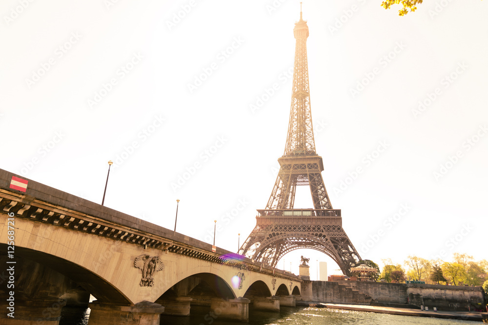 Obraz premium tour eiffel in paris
