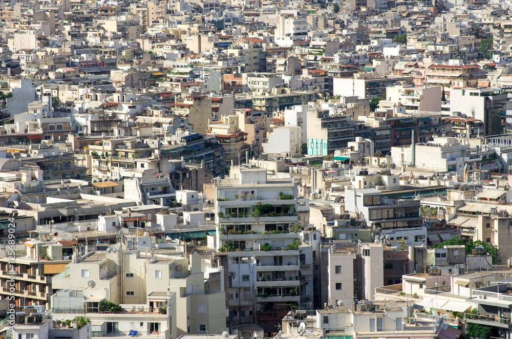 panoramic view of the Thessaloniki city