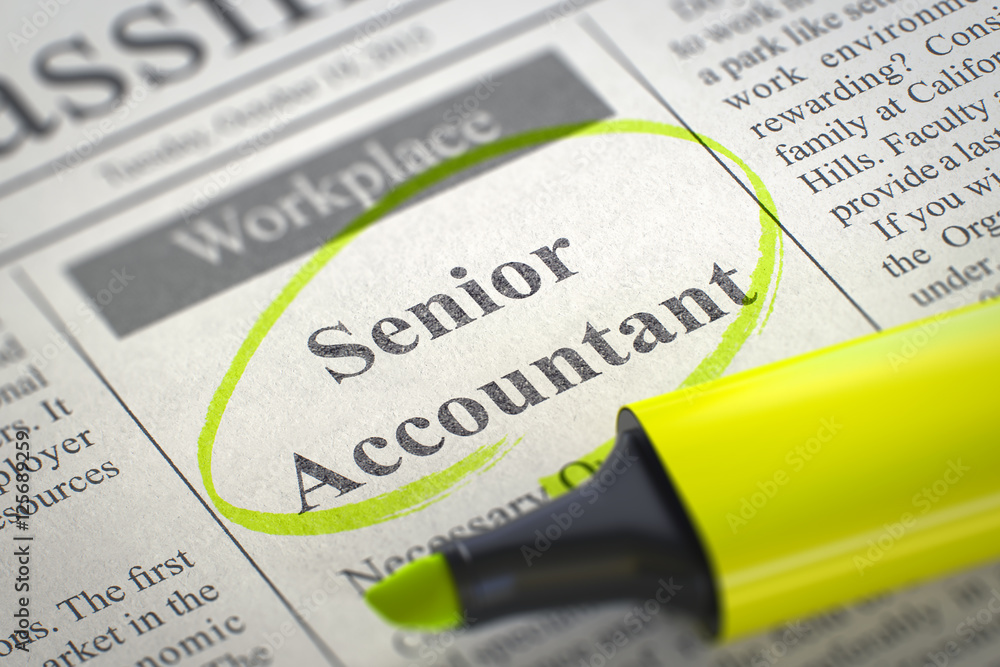 We're Hiring Senior Accountant. 3D. We're Hiring Senior Accountant. 3D.