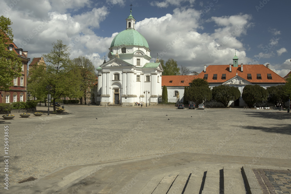 Fototapeta premium Church In Warsaw