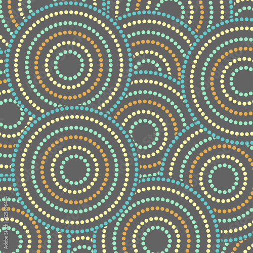 Vector Aboriginal Pattern Illustration Background
