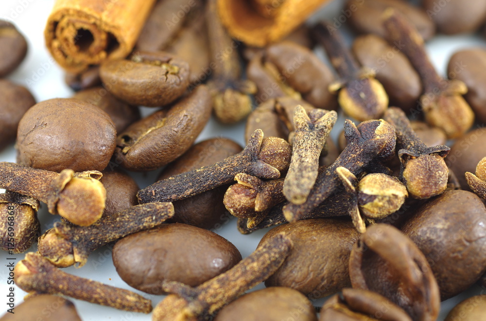 roasted coffee and spice roasted coffee and spice