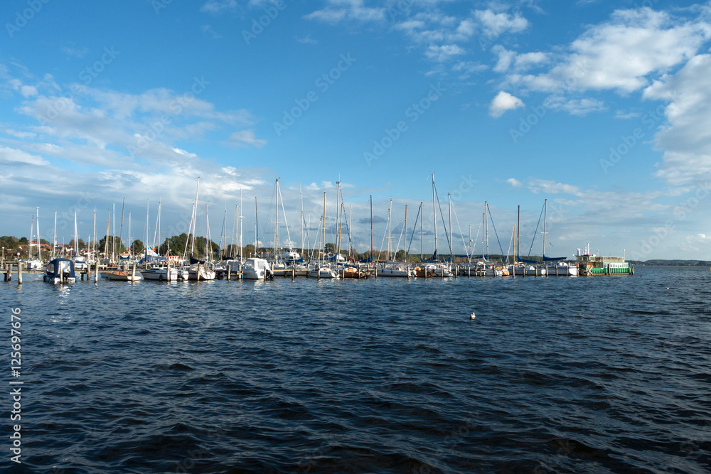 Rerik Hafen, Ostseeküste, Mecklenburg-Vorpommern Deutschland