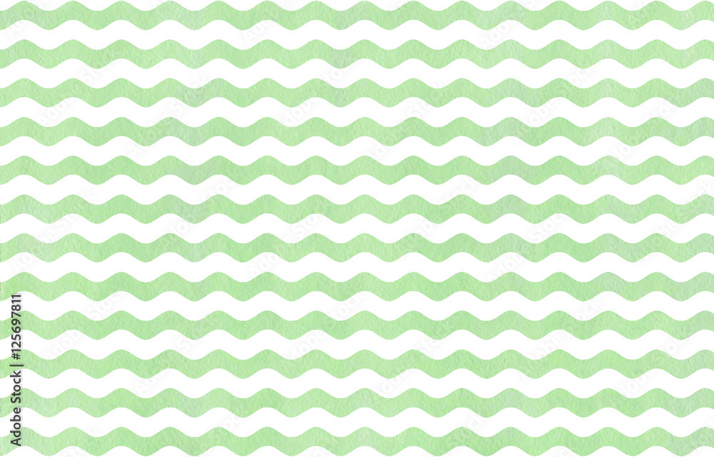 Watercolor wavy striped background. Watercolor wavy striped background.