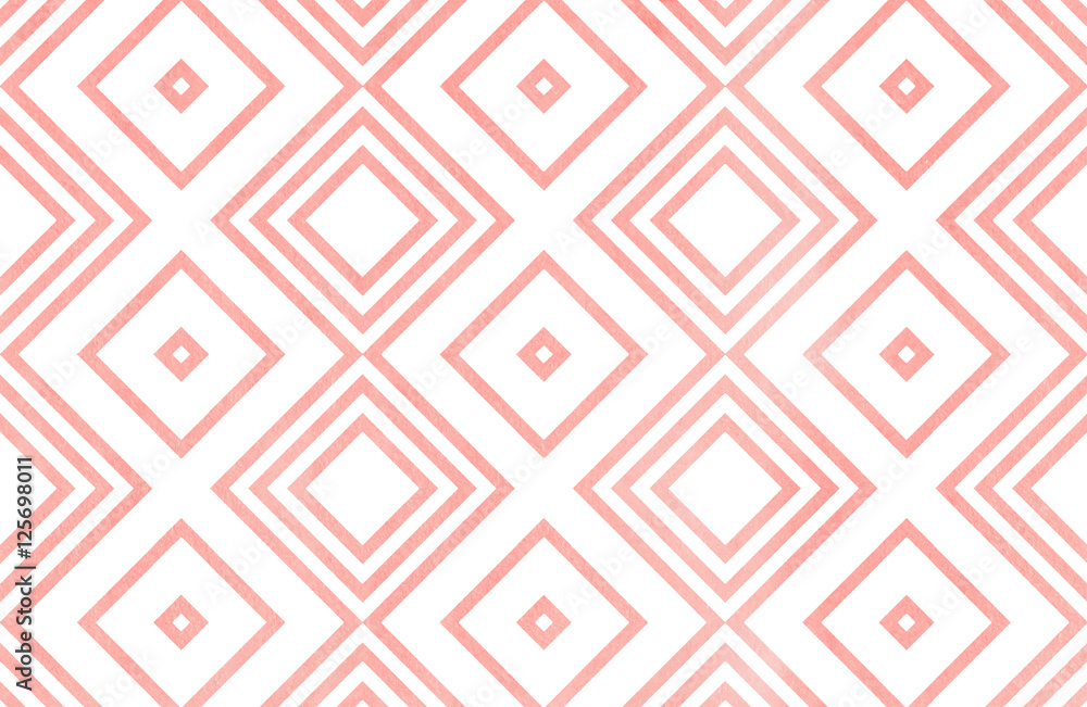 Watercolor geometrical pattern. Watercolor geometrical pattern.