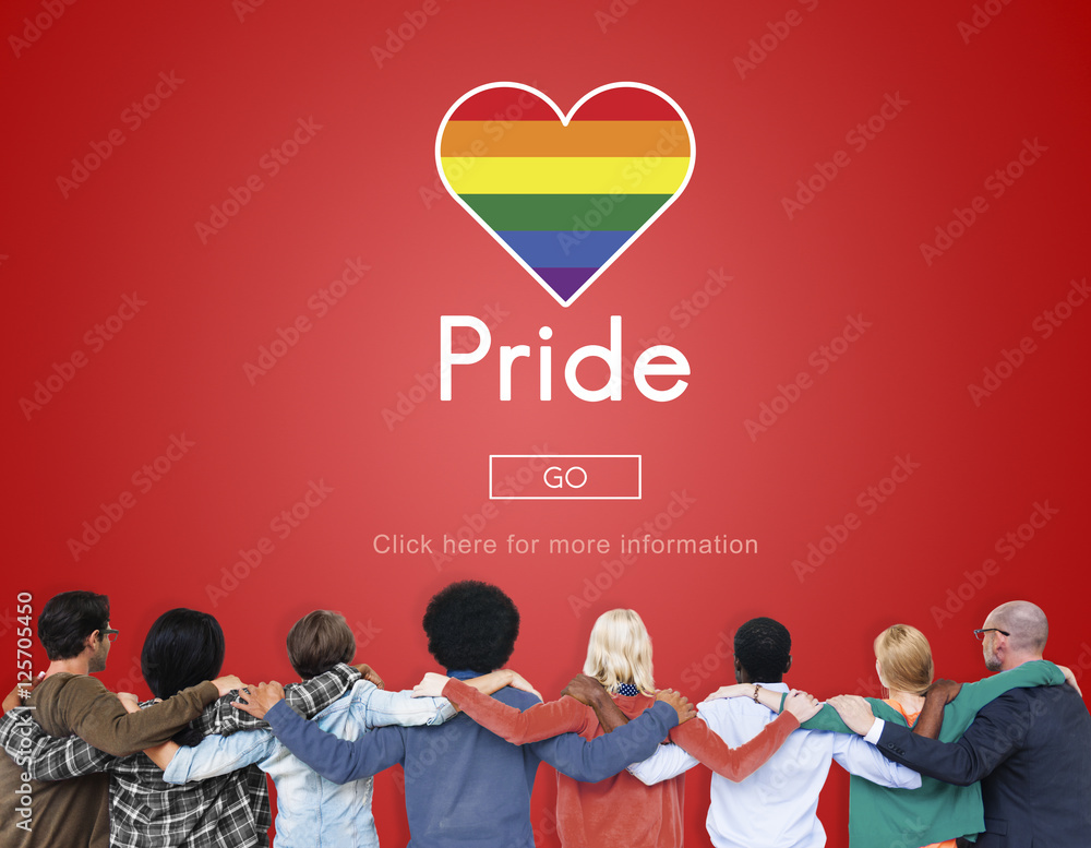 Wunschmotiv: Pride Rights Transsexual Trabsgender Equality Gender Concept #125705450