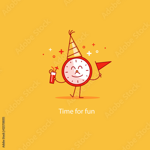 Happy hour, event celebration. New Year countdown, happy birthday party fun time