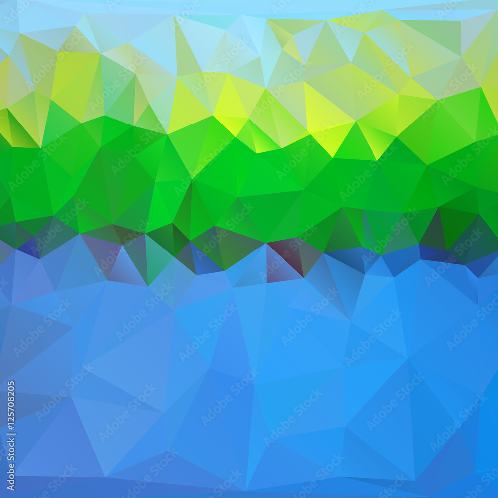 Fototapeta premium Abstract polygonal background