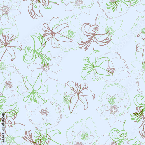 Floral seamless background