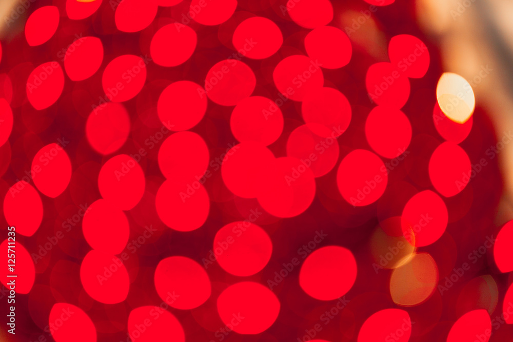 Abstract christmas lights as background Abstract christmas lights as background