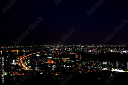 北九州市 高塔山公園からの夜景