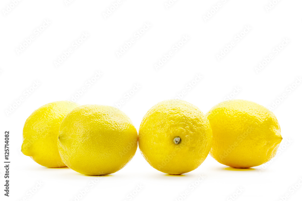 Lemon isolated on white Lemon isolated on white