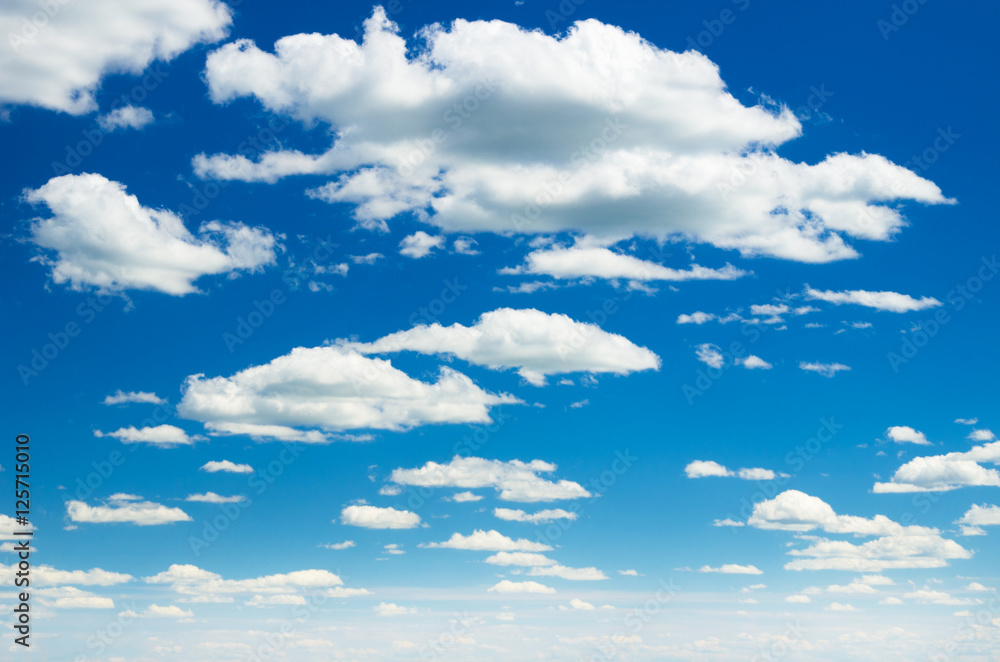 clouds in the blue sky clouds in the blue sky