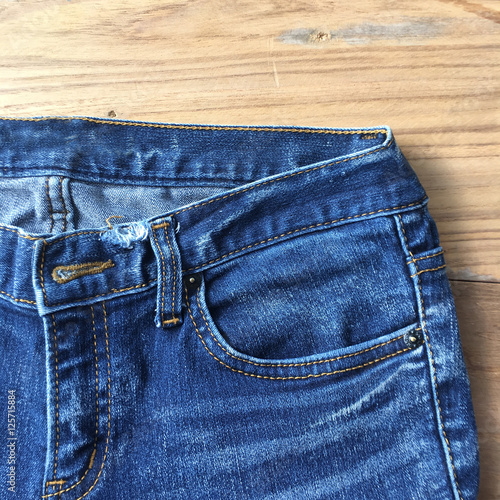 Denim jeans texture or denim jeans background 