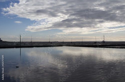 Reflections at Leigh-on-Sea, Essex, England