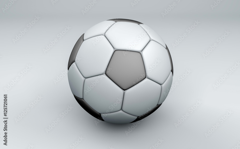 Fototapeta premium 3D Fußball Fussball
