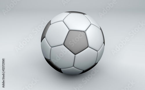 3D Fu  ball Fussball