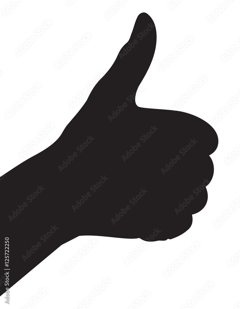 Human hand giving ok Human hand giving ok