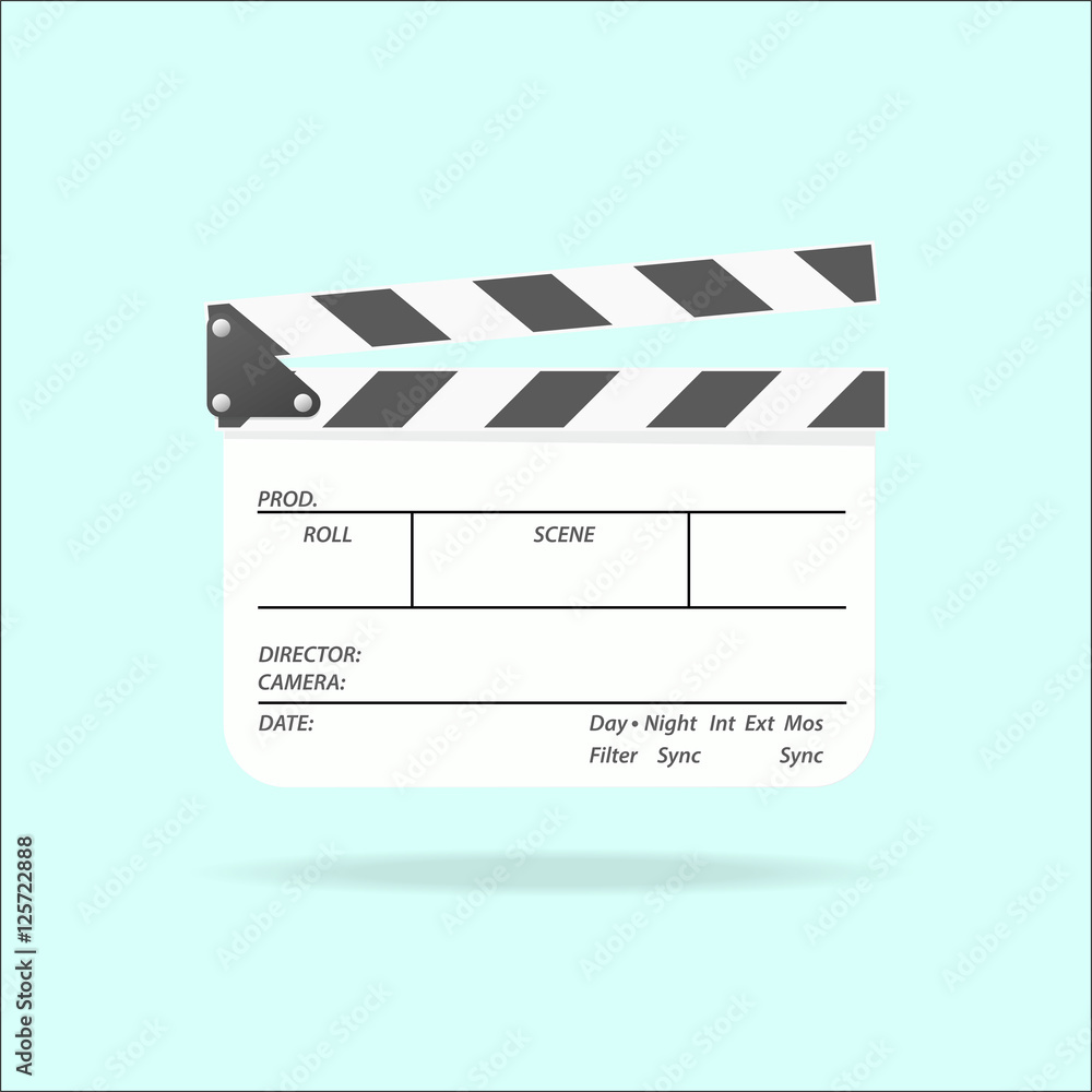 Obraz premium Slate clapper board