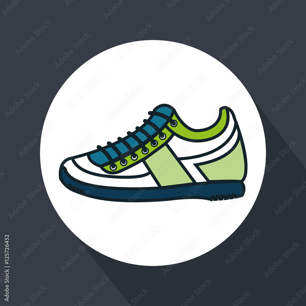 shoes runner isolated icon vector illustration design shoes runner isolated icon vector illustration design