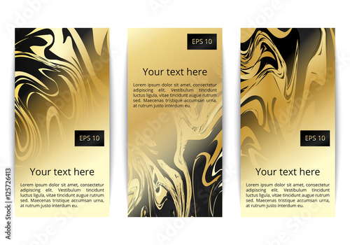 Marble background. Card backdrop. Christmas graphic. Gold print. Vintage wallpaper. Abstract illustration. Banner ornament. Hipster art. Futuristic  design. Watercolor pattern. Vector illustration.
