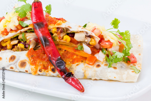 Mexican quesadillas photo